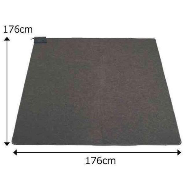 2畳用 電気カーペット 176×176cm ホットカーペット < インテリア/ライフ  2畳用 電気カーペット 176×176cm ホットカーペット < インテリア/ライフの