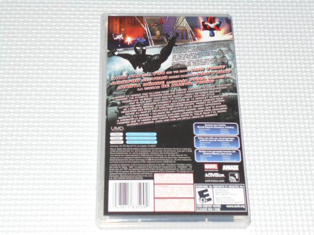 PSP★SPIDER-MAN WEB OF SHADOWS AMAZING < ゲーム本体/ソフト  PSP★SPIDER-MAN WEB OF SHADOWS AMAZING < ゲーム本体/ソフトの