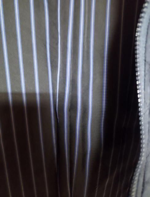 マーベルアッシュ 紺 綿キルティング 綿入り襟付きジャケット ブルゾン 日本製 < 女性ファッション  マーベルアッシュ 紺 綿キルティング 綿入り襟付きジャケット ブルゾン 日本製 < 女性ファッションの