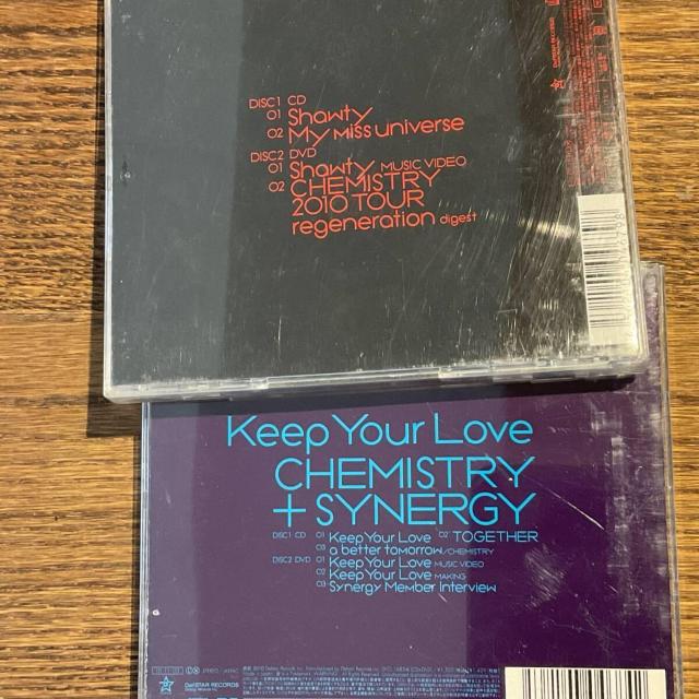 【CHEMISTRY+Synergy】2セット (訳あり) < CD/DVD/ビデオ 【CHEMISTRY+Synergy】2セット (訳あり) < CD/DVD/ビデオの