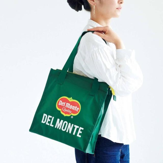 Del Monteデルモンテ保冷トートバッグ/大人のおしゃれ手帖2022年7月号付録 < 女性ファッション  Del Monteデルモンテ保冷トートバッグ/大人のおしゃれ手帖2022年7月号付録 < 女性ファッションの