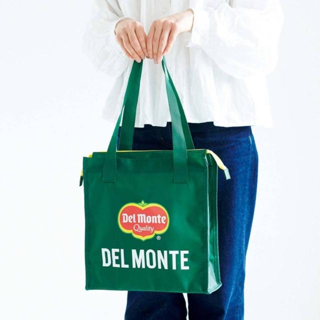 Del Monteデルモンテ保冷トートバッグ/大人のおしゃれ手帖2022年7月号付録 < 女性ファッション  Del Monteデルモンテ保冷トートバッグ/大人のおしゃれ手帖2022年7月号付録 < 女性ファッションの
