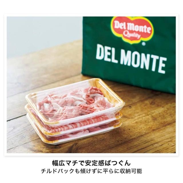 Del Monteデルモンテ保冷トートバッグ/大人のおしゃれ手帖2022年7月号付録 < 女性ファッション  Del Monteデルモンテ保冷トートバッグ/大人のおしゃれ手帖2022年7月号付録 < 女性ファッションの