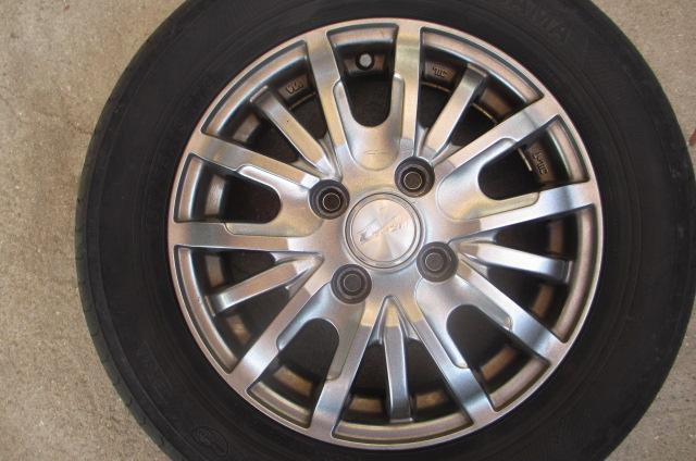 社外ホイール LEBEN 13インチ アルミ ホイール PCD100 4穴 4本 < 自動車/バイク 社外ホイール LEBEN 13インチ アルミ ホイール PCD100 4穴 4本 < 自動車/バイク