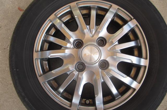 社外ホイール LEBEN 13インチ アルミ ホイール PCD100 4穴 4本 < 自動車/バイク 社外ホイール LEBEN 13インチ アルミ ホイール PCD100 4穴 4本 < 自動車/バイク