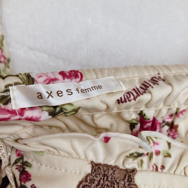 axes femme アクシーズ 薔薇柄 花柄 半袖 ワンピース M クラシカル N2m < ブランド  axes femme アクシーズ 薔薇柄 花柄 半袖 ワンピース M クラシカル N2m < ブランドの