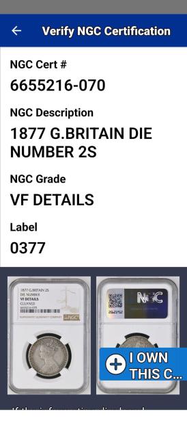 ☆1877年 ゴシック・フローリン銀貨 ビクトリア女王 【NGC鑑定品】 < ホビー  ☆1877年 ゴシック・フローリン銀貨 ビクトリア女王 【NGC鑑定品】 < ホビーの