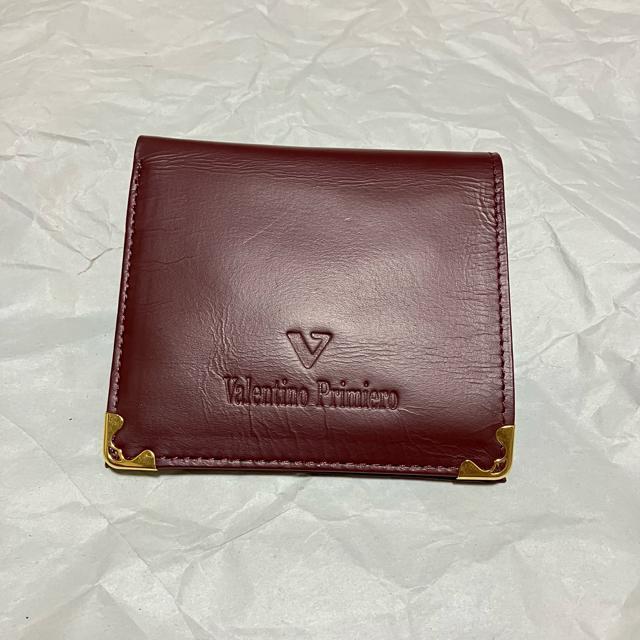 【ヴィンテージ】【VALENTINO PRIMIERO】ボルドー 二つ折り財布 < 女性ファッション 【ヴィンテージ】【VALENTINO PRIMIERO】ボルドー 二つ折り財布 < 女性ファッションの