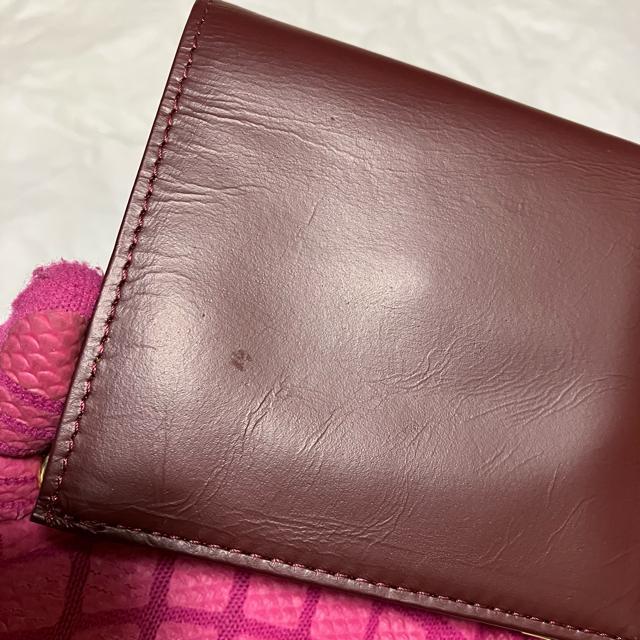 【ヴィンテージ】【VALENTINO PRIMIERO】ボルドー 二つ折り財布 < 女性ファッション 【ヴィンテージ】【VALENTINO PRIMIERO】ボルドー 二つ折り財布 < 女性ファッションの