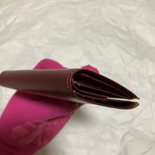 【ヴィンテージ】【VALENTINO PRIMIERO】ボルドー 二つ折り財布 < 女性ファッション 【ヴィンテージ】【VALENTINO PRIMIERO】ボルドー 二つ折り財布 < 女性ファッションの