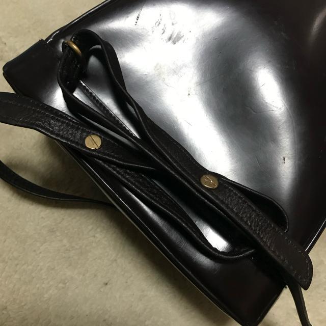 正規品 オールドグッチ バンブー パテントレザー バックパック リュック 三角形 ブラウン < ブランド 正規品 オールドグッチ バンブー パテントレザー バックパック リュック 三角形 ブラウン < ブランドの