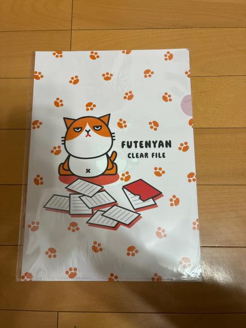 �ӂĂɂ�� �N���A�t�@�C�� FUTENYAN CLEAR FILE ���ސ��� �L  �� �C���e���A/���C�t�� 