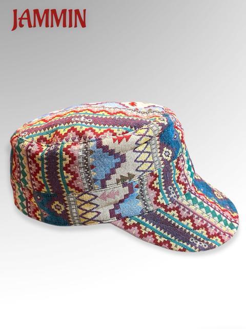 織り柄キャップ アジアン エスニック 帽子 ヒッピー 男女兼用 < 女性ファッション 織り柄キャップ アジアン エスニック 帽子 ヒッピー 男女兼用 < 女性ファッションの