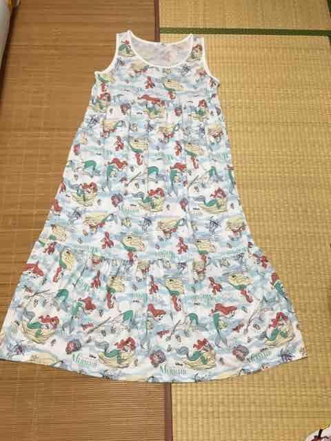 ディズニー・アリエル柄マキシ丈タンクワンピース < ブランド ディズニー・アリエル柄マキシ丈タンクワンピース < ブランドの