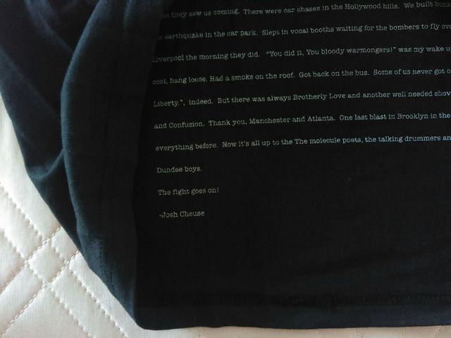 STUSSYJoshCheuseTシャツサイズSステューシー限定フォトfishbornバンドrock < ブランド  STUSSYJoshCheuseTシャツサイズSステューシー限定フォトfishbornバンドrock < ブランドの