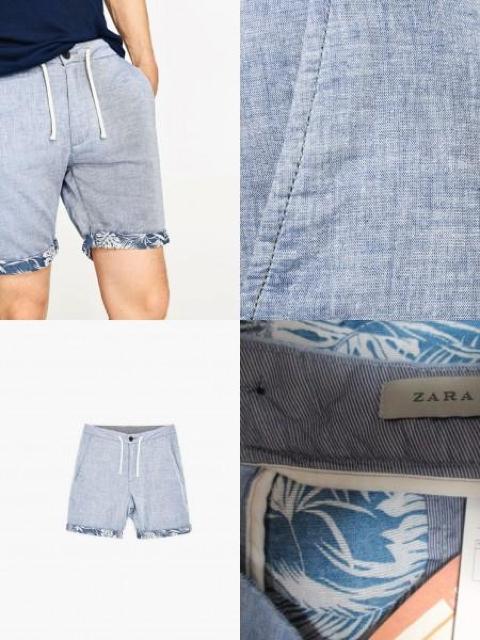 ☆ZARA/ザラ トロピカル ハーフパンツ/ショーツ/メンズ/S☆新品 < ブランド ☆ZARA/ザラ トロピカル ハーフパンツ/ショーツ/メンズ/S☆新品 < ブランドの