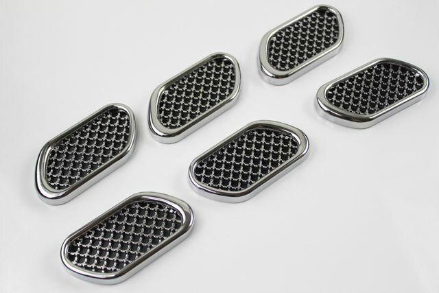 ★高品質★汎用ダミーダクト201マセラティ風 フェンダーに < 自動車/バイク ★高品質★汎用ダミーダクト201マセラティ風 フェンダーに < 自動車/バイク