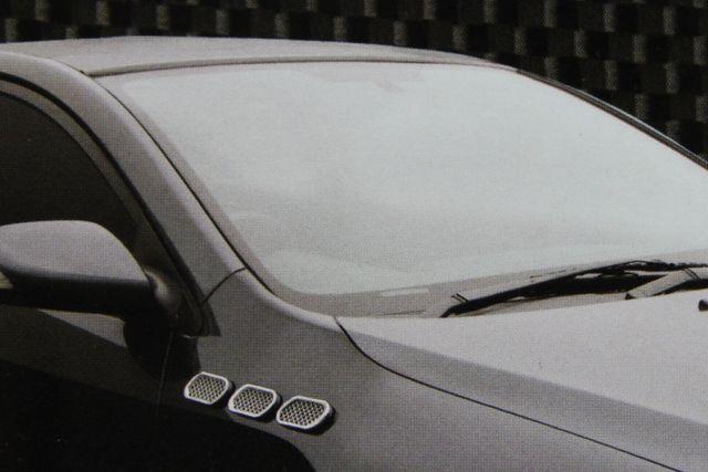 ★高品質★汎用ダミーダクト201マセラティ風 フェンダーに < 自動車/バイク ★高品質★汎用ダミーダクト201マセラティ風 フェンダーに < 自動車/バイク