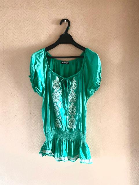 【美品】ANAP◆清涼感◆エスニックニュアンスチュニック < 女性ファッション  【美品】ANAP◆清涼感◆エスニックニュアンスチュニック  < 女性ファッションの