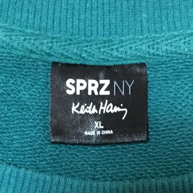 ユニクロ×キースヘリング・ロゴ&犬キャラクター柄スウェット < ブランド  ユニクロ×キースヘリング・ロゴ&犬キャラクター柄スウェット < ブランドの