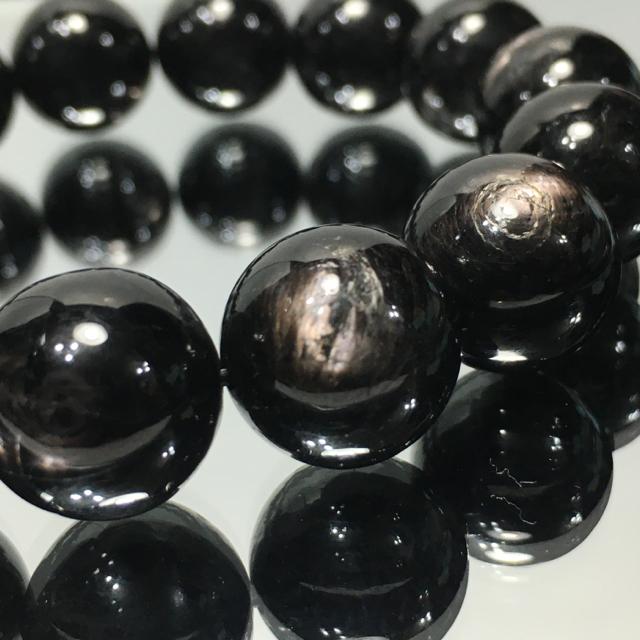 《No.132》スター入り ブラックダイオプサイト 13.5mm < 女性アクセサリー/時計  《No.132》スター入り ブラックダイオプサイト 13.5mm < 女性アクセサリー/時計の