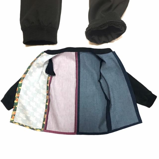 hハンドメイド子供服〓鬼滅の刃イメージ冨岡義勇風100長袖シャツ < キッズ/ベビー hハンドメイド子供服〓鬼滅の刃イメージ冨岡義勇風100長袖シャツ < キッズ/ベビーの