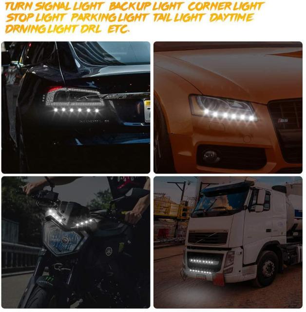 LED デイライト 18mm  12V専用 10個セット(ホワイト) < 自動車/バイク LED デイライト 18mm  12V専用 10個セット(ホワイト) < 自動車/バイク