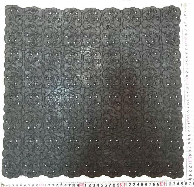上質でエレガントな刺繍ハンカチ 礼装用 フォーマル 刺繍ハンカチ ブラック レディース handkerchief < 女性ファッション  上質でエレガントな刺繍ハンカチ 礼装用 フォーマル 刺繍ハンカチ ブラック レディース handkerchief < 女性ファッションの