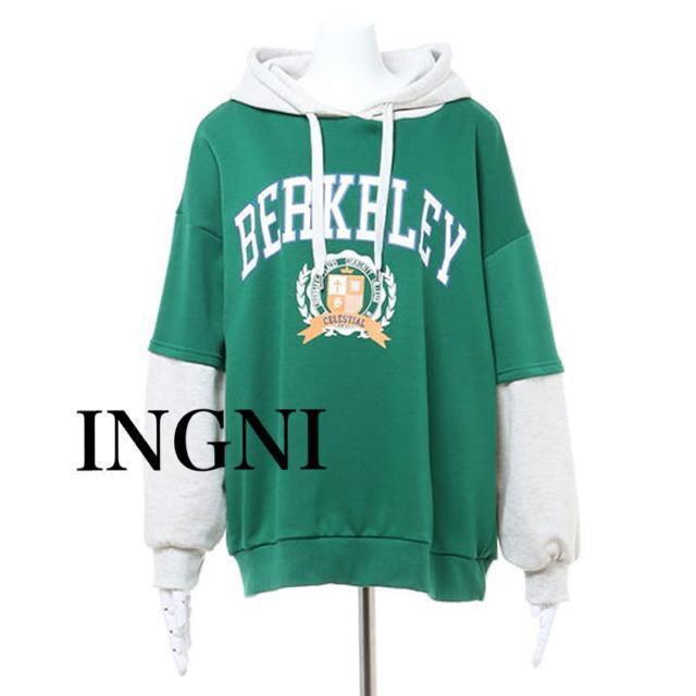 新品 INGNI イング★ロゴパーカー < ブランド 新品 INGNI イング★ロゴパーカー < ブランドの