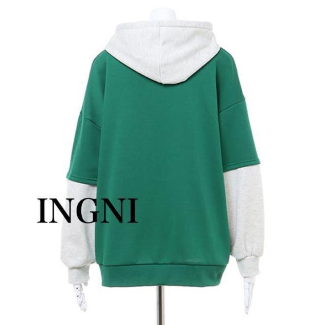 新品 INGNI イング★ロゴパーカー < ブランド 新品 INGNI イング★ロゴパーカー < ブランドの