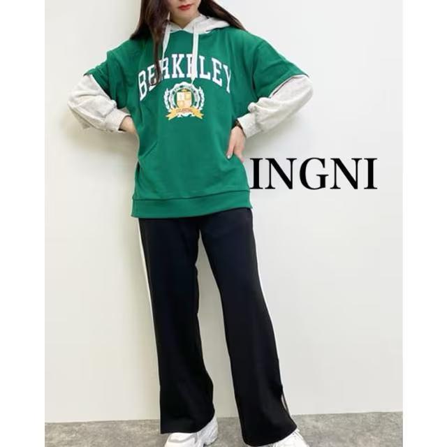 新品 INGNI イング★ロゴパーカー < ブランド 新品 INGNI イング★ロゴパーカー < ブランドの