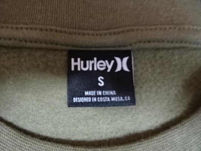 ハーレー【Hurley】フリース素材 ポケット付トレーナー US S オリーブ < ブランド  ハーレー【Hurley】フリース素材 ポケット付トレーナー US S オリーブ < ブランドの