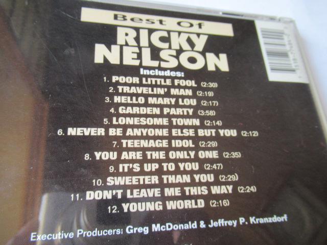 リッキー・ネルソン CD「 Best Of Ricky Nelson」 < CD/DVD/ビデオ  リッキー・ネルソン CD「 Best Of Ricky Nelson」 < CD/DVD/ビデオの