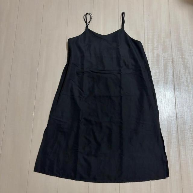 ◆niko and…/ニコアンド◆DAILYスリットキャミワンピース★ブラック3*シンプルコーデ♪ < ブランド  ◆niko and…/ニコアンド◆DAILYスリットキャミワンピース★ブラック3*シンプルコーデ♪ < ブランドの