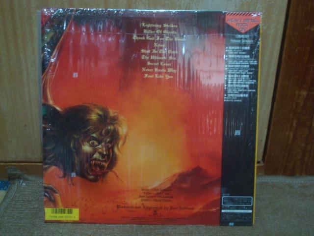 罪と罰(THE ULTIMATE SIN)) / オジー・オズボーン(OZZY OZBOURNE) 帯/シュリンク付LP < CD/DVD/ビデオ  罪と罰(THE ULTIMATE SIN)) / オジー・オズボーン(OZZY OZBOURNE) 帯/シュリンク付LP < CD/DVD/ビデオの