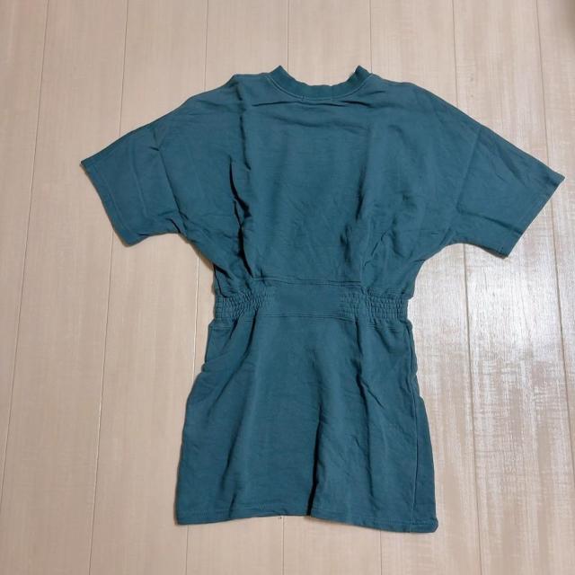 ◆EMODA/エモダ◆ウエストマークショートワンピース★ブルーF*シンプルコーデ美品♪ < ブランド  ◆EMODA/エモダ◆ウエストマークショートワンピース★ブルーF*シンプルコーデ美品♪ < ブランドの