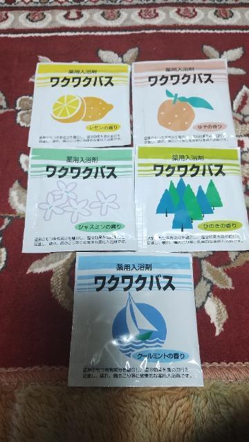 ◆薬用入浴剤/ワクワクバス/5種類の香り/ < インテリア/ライフ ◆薬用入浴剤/ワクワクバス/5種類の香り/ < インテリア/ライフの