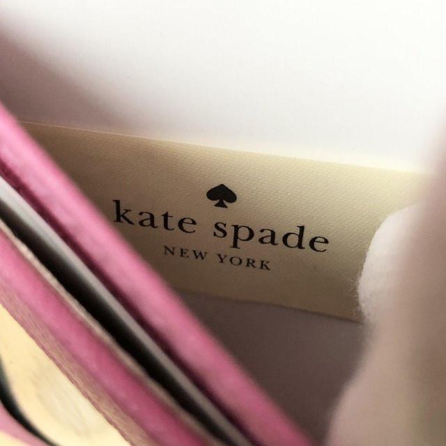 【未使用品】ケイトスペード 二つ折り財布 長財布 サフィアーノレザー ピンク < ブランド 【未使用品】ケイトスペード 二つ折り財布 長財布 サフィアーノレザー ピンク < ブランドの