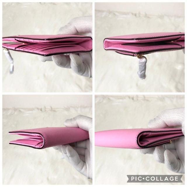 【未使用品】ケイトスペード 二つ折り財布 長財布 サフィアーノレザー ピンク < ブランド 【未使用品】ケイトスペード 二つ折り財布 長財布 サフィアーノレザー ピンク < ブランドの