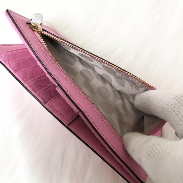 【未使用品】ケイトスペード 二つ折り財布 長財布 サフィアーノレザー ピンク < ブランド 【未使用品】ケイトスペード 二つ折り財布 長財布 サフィアーノレザー ピンク < ブランドの