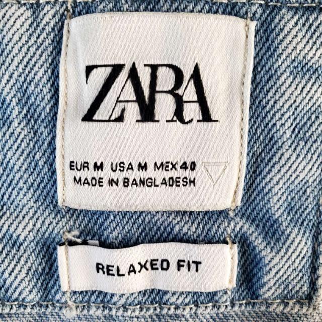 ���݁�719��ZARA RELAXED FIT���_���[�W���f�j���W���P�b�g/�V���c��M�� �� �u�����h�� 