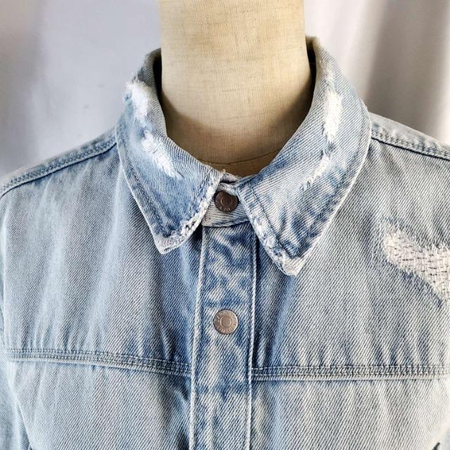 ���݁�719��ZARA RELAXED FIT���_���[�W���f�j���W���P�b�g/�V���c��M�� �� �u�����h�� 