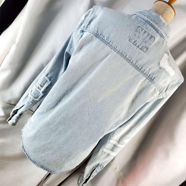 ���݁�719��ZARA RELAXED FIT���_���[�W���f�j���W���P�b�g/�V���c��M�� �� �u�����h�� 