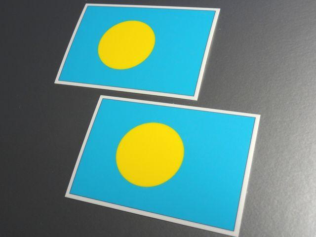 ■パラオ国旗ステッカー2枚セット即買■ < 自動車/バイク ■パラオ国旗ステッカー2枚セット即買■ < 自動車/バイク