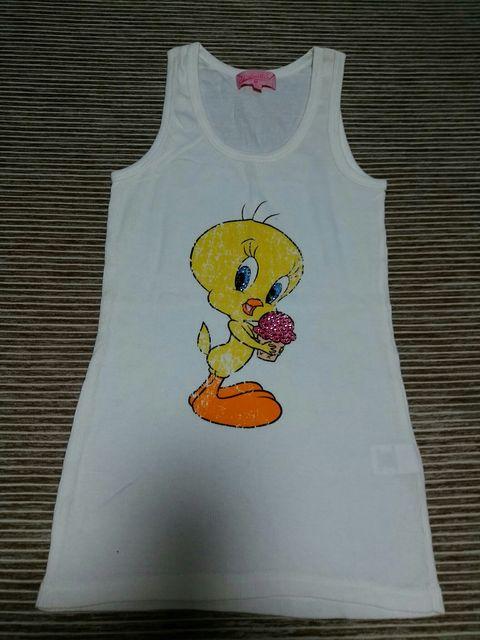 トゥイーティー 新品 タンクトップ ノースリーブ tweety < 女性ファッション トゥイーティー 新品 タンクトップ ノースリーブ tweety < 女性ファッションの