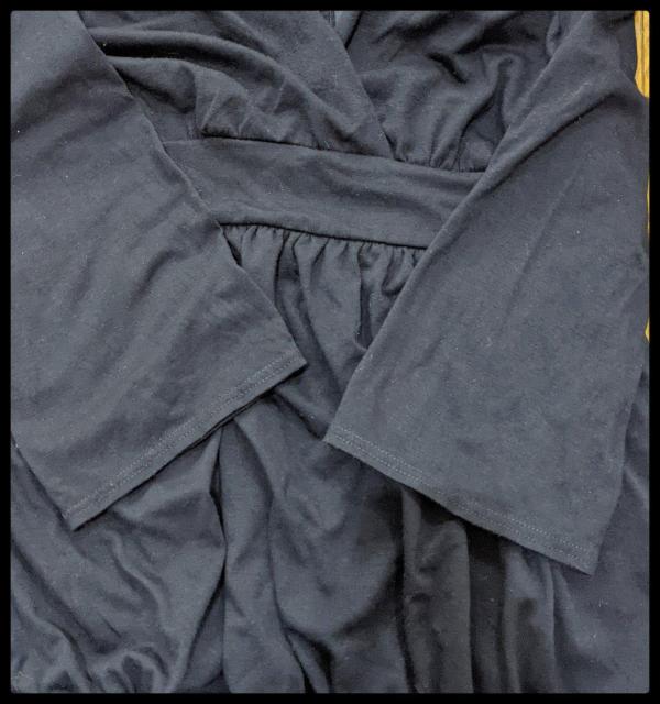 ★FJER★フジュール★ひざ丈ワンピース★ワンピース★七分丈★Tシャツ★Mサイズ★紺色★まとめ買い歓迎★ < 女性ファッション  ★FJER★フジュール★ひざ丈ワンピース★ワンピース★七分丈★Tシャツ★Mサイズ★紺色★まとめ買い歓迎★ < 女性ファッションの