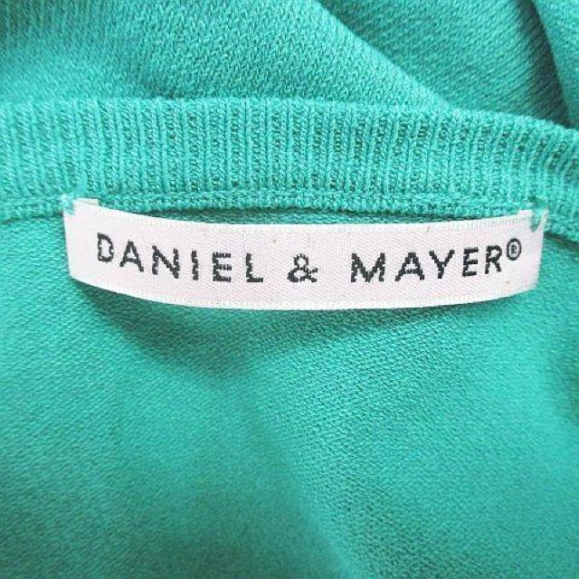 DANIEL&MAYER 七分袖 カーディガン 緑 グリーン系 無地 < 女性ファッション  DANIEL&MAYER 七分袖 カーディガン 緑 グリーン系 無地 < 女性ファッションの