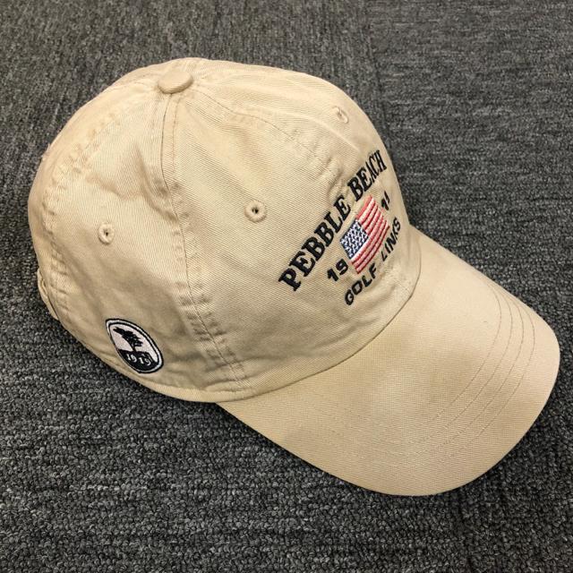 即決 PEBBLE BEACH キャップ 帽子 < 男性ファッション  即決 PEBBLE BEACH キャップ 帽子 < 男性ファッションの