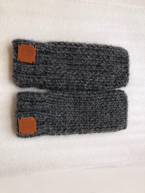ハンドメイド ハンドウォーマー ウール100% グレー SM2好き 森ガール < 女性ファッション  ハンドメイド ハンドウォーマー ウール100% グレー SM2好き 森ガール < 女性ファッションの