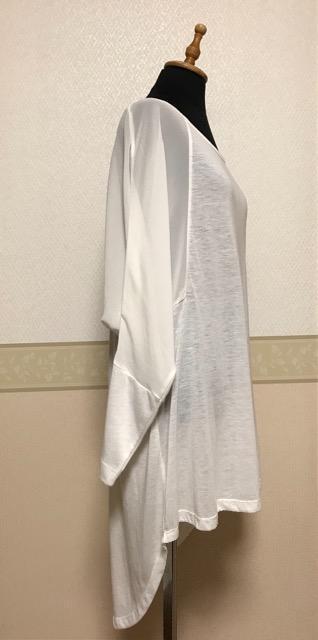 ビッキー 未使用 袖 シフォン カットソー 白 < 女性ファッション  ビッキー 未使用 袖 シフォン カットソー 白 < 女性ファッションの